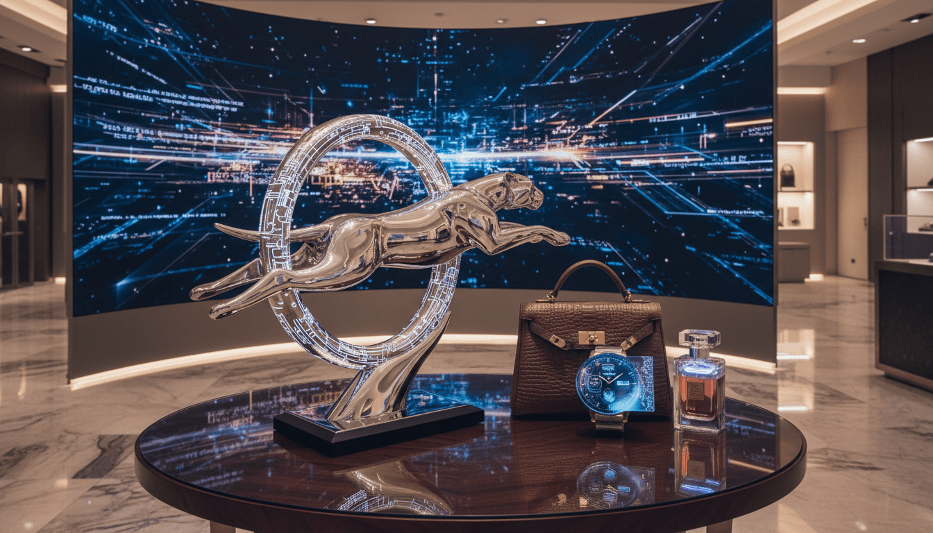 Digital Innovation in Luxury Brands: AI, VR, and Blockchain Strategies cover