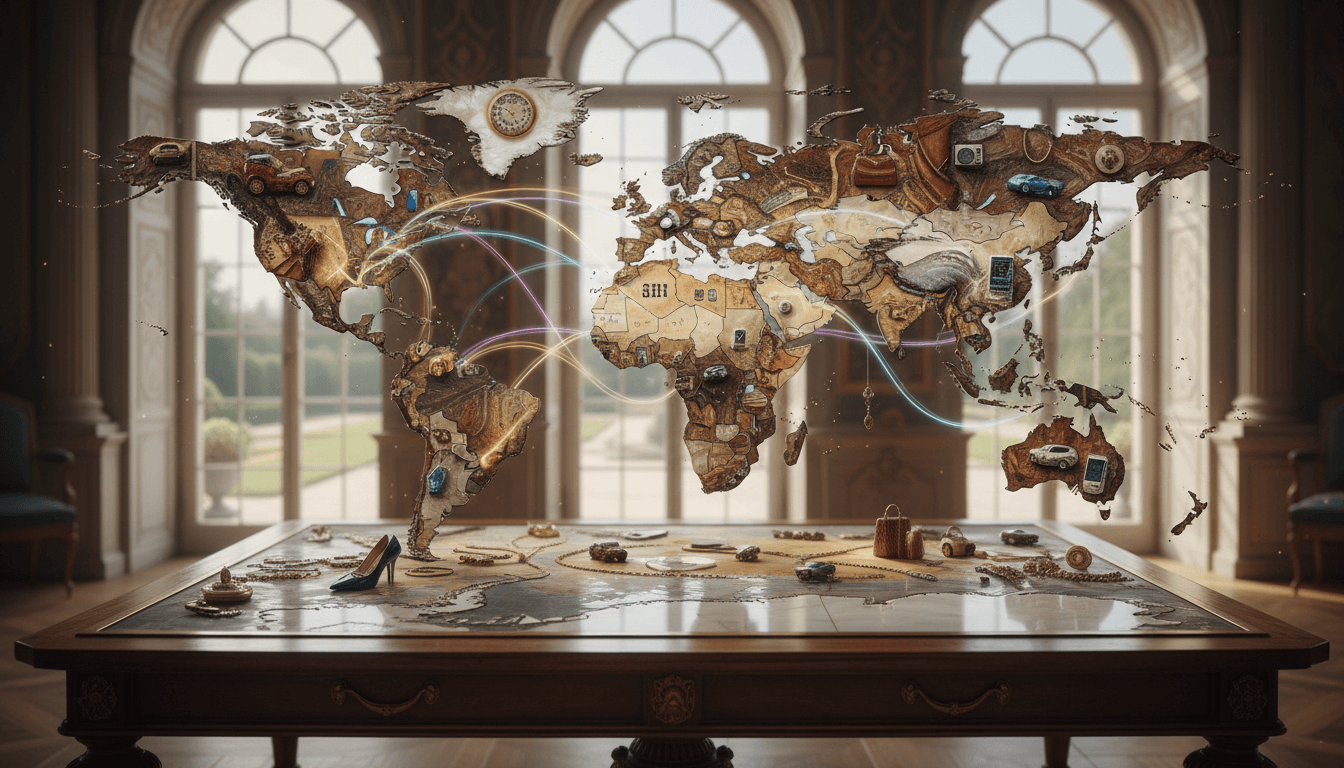 Global Luxury Market Geographical Dynamics: Regional Growth and Strategy Implications cover