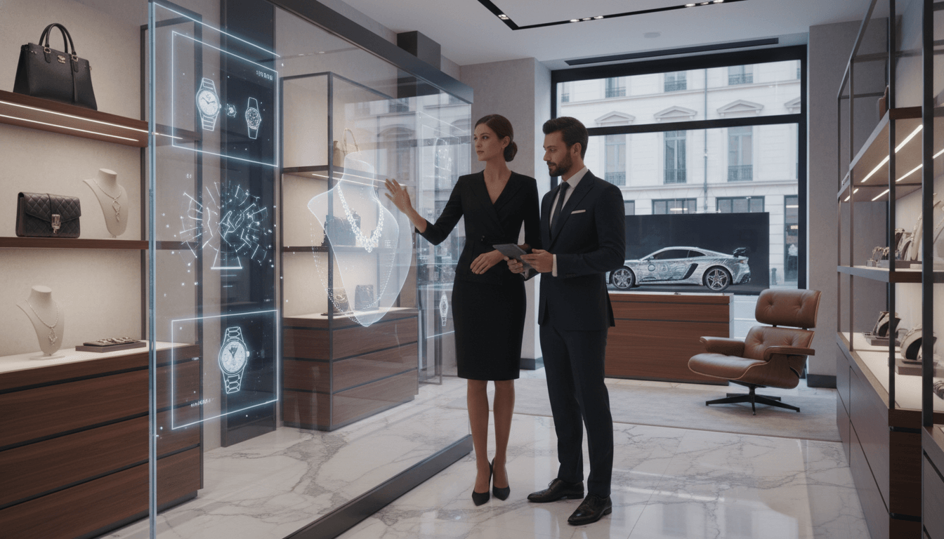 Augmented Reality in Luxury Retail: Transforming High-End Shopping Experiences cover