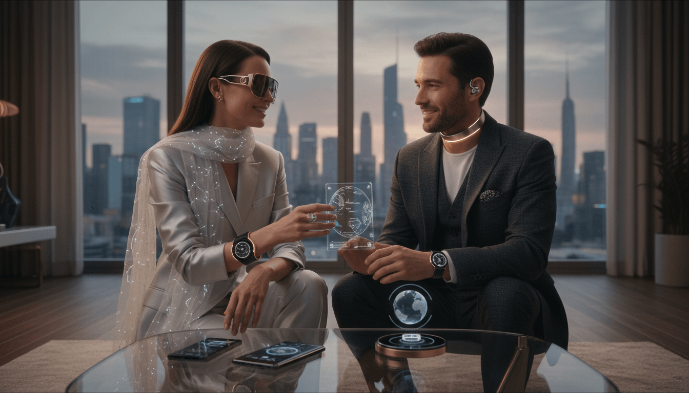 The Luxury Wearable Technology Revolution: Merging High Fashion with Advanced AI and Sustainability cover