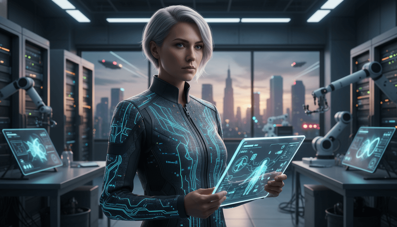 The Smart Clothing and E-Textiles Revolution: Redefining Luxury Fashion Through Technology cover